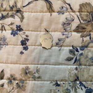 Sterling silver boy charm